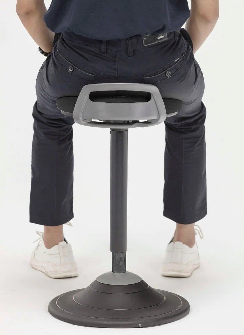 Dunimed Tabouret De Selle Ergonomique Avec Dossier - Réglable Hauteur Pour Bureau Et Travail