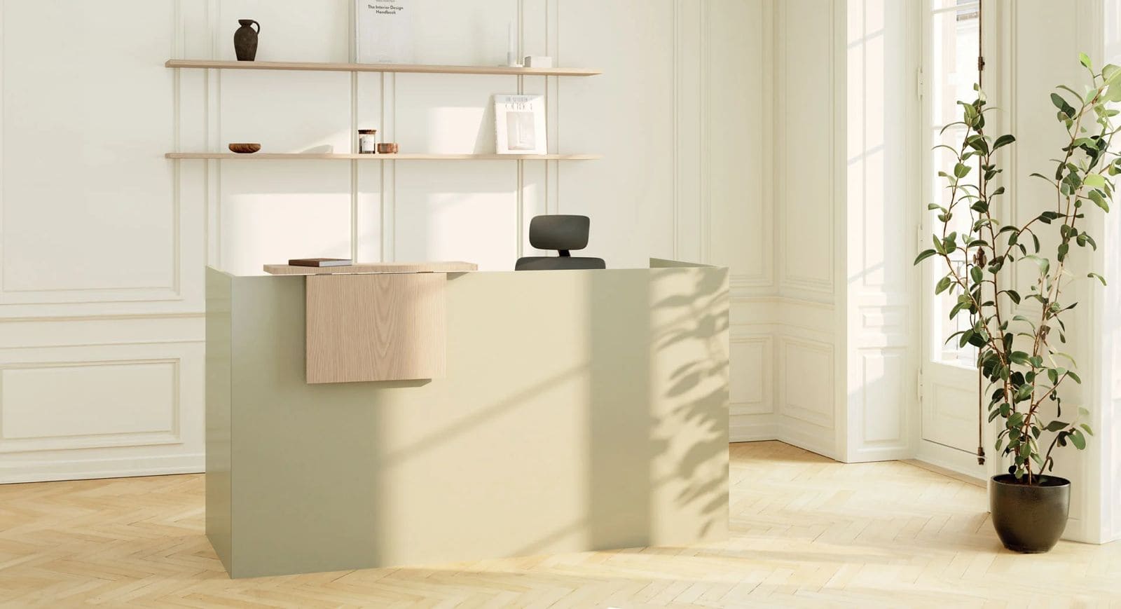 Banque d’accueil sur mesure : l’alliance du design et de la modularité ...