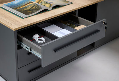 Caisson tiroir bureau : intégrer le rangement au poste assis debout sans casser le rythme