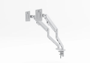 Bras articulé double pour écran