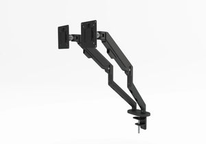 Bras articulé double pour écran