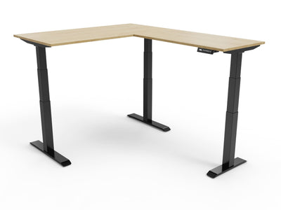 CornerDesk : votre bureau d’angle assis debout motorisé -  - bureau-d-angle-assis-debout-cornerdesk - UP & DESK