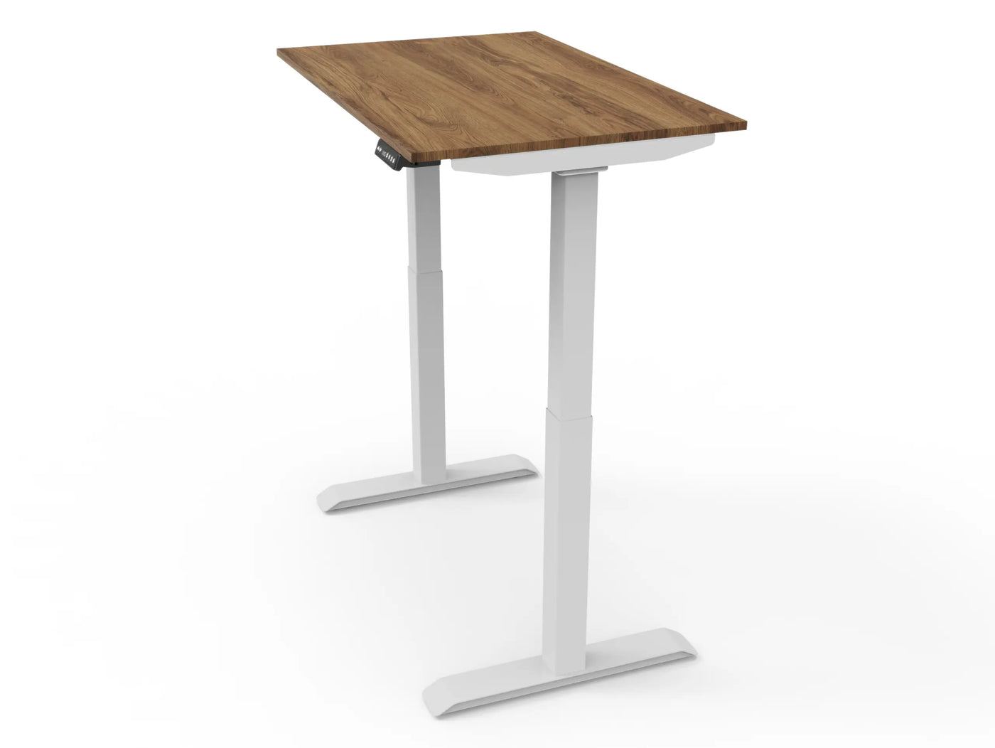 Bureau assis-debout compact pour télétravail, personnalisable et ergonomique : HomeDesk