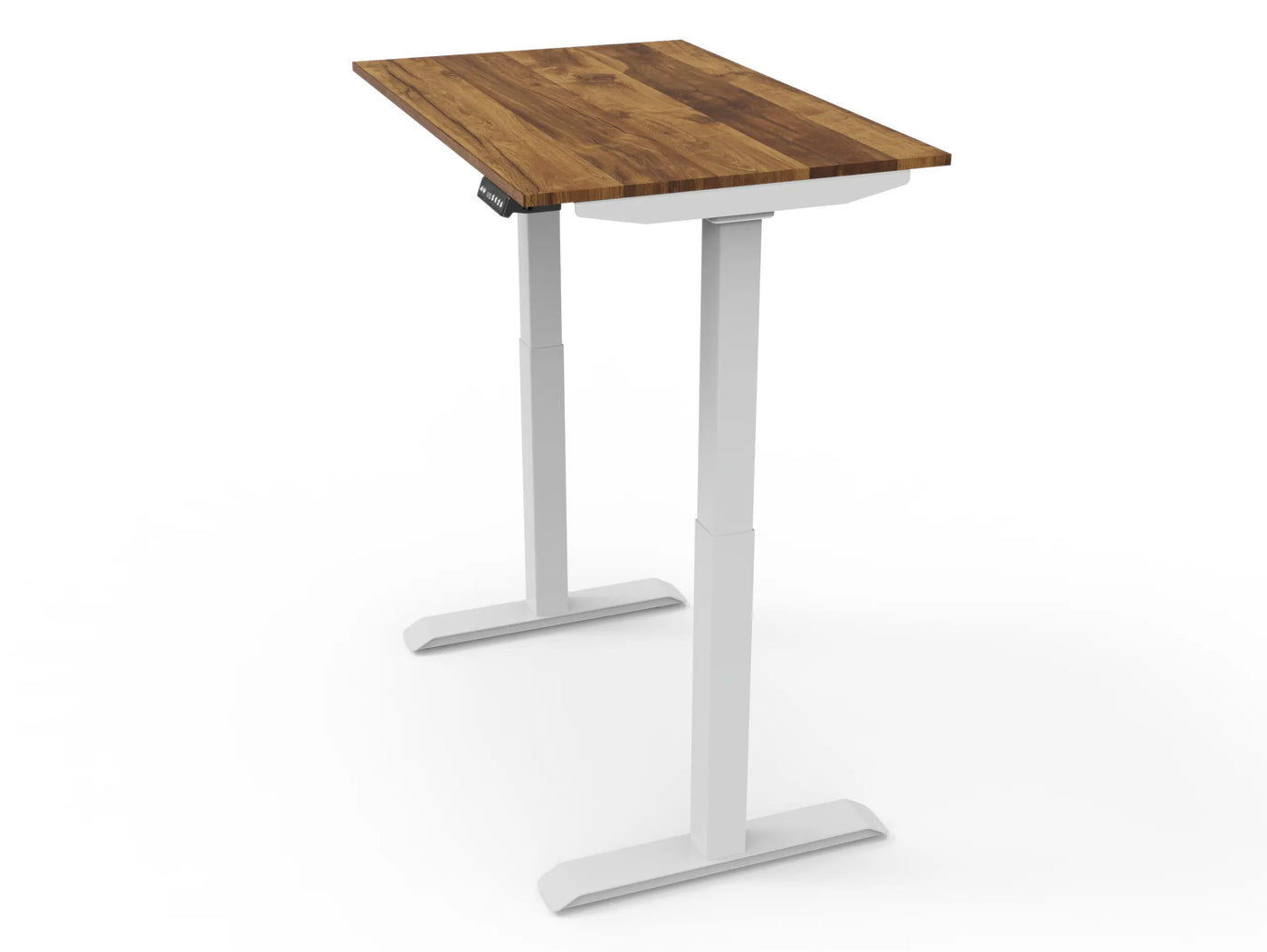 Bureau assis-debout compact pour télétravail, personnalisable et ergonomique : HomeDesk