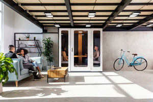 Cabine acoustique de réunion 4 personnes -  - cabine-acoustique-de-reunion-4-personnes - UP & DESK