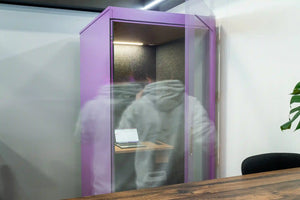 Cabine acoustique de bureau 1 personne assis -  - cabine-acoustique-de-bureau-1-personne-assis - UP & DESK