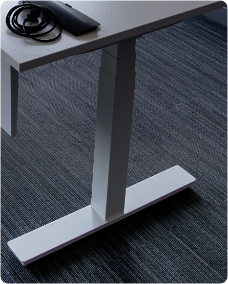 Pieds de bureau assis debout électrique