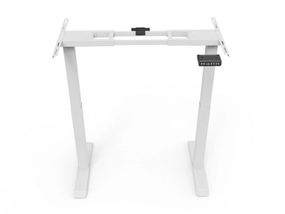 Bureau assis-debout compact pour télétravail, personnalisable et ergonomique : HomeDesk