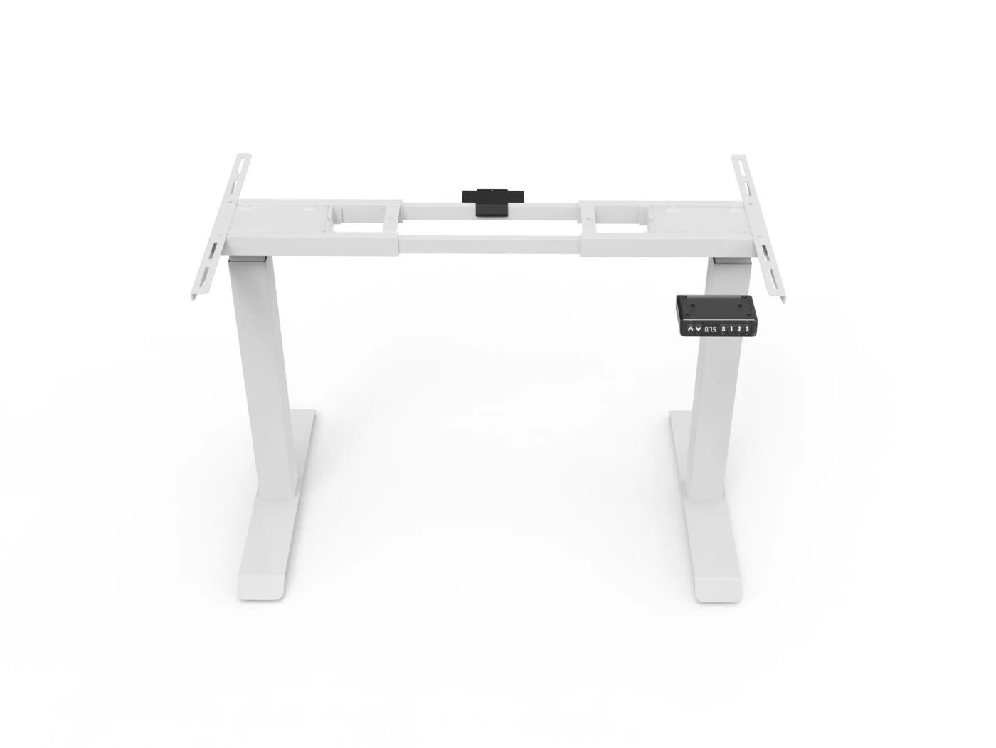 Bureau assis-debout compact pour télétravail, personnalisable et ergonomique : HomeDesk