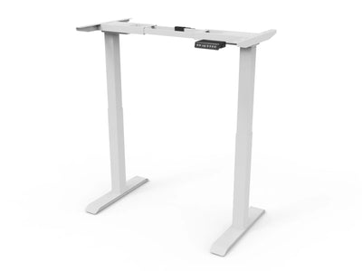 Bureau assis-debout compact pour télétravail, personnalisable et ergonomique : HomeDesk
