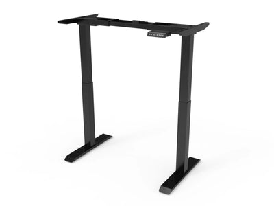 Bureau assis-debout compact pour télétravail, personnalisable et ergonomique : HomeDesk