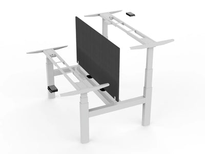 Piètement assis debout motorisé DuoDesk : un bureau collaboratif ergonomique