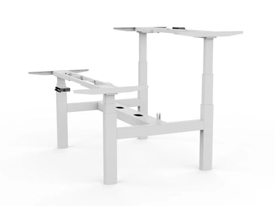 Piètement assis debout motorisé DuoDesk : un bureau collaboratif ergonomique
