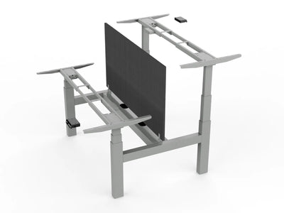 Piètement assis debout motorisé DuoDesk : un bureau collaboratif ergonomique