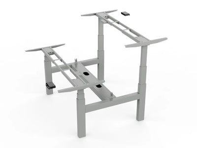 Piètement assis debout motorisé DuoDesk : un bureau collaboratif ergonomique
