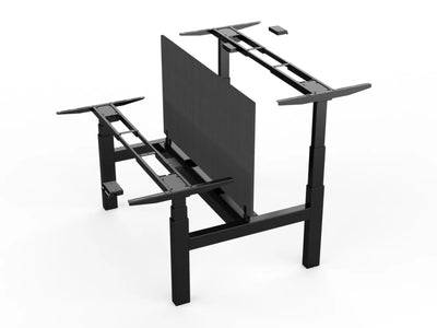 Piètement assis debout motorisé DuoDesk : un bureau collaboratif ergonomique