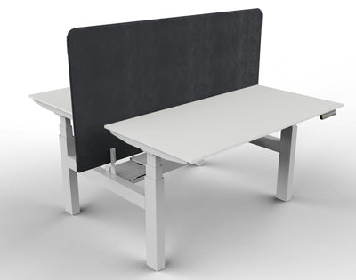 DuoDesk : un bureau assis debout motorisé collaboratif et ergonomique -  - bureau-duodesk - UP & DESK