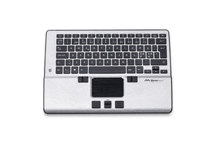 Clavier compact ergonomique avec pavé tactile Mousetrapper Alpha -  - clavier-ergonomique-tactile-alpha - UP & DESK