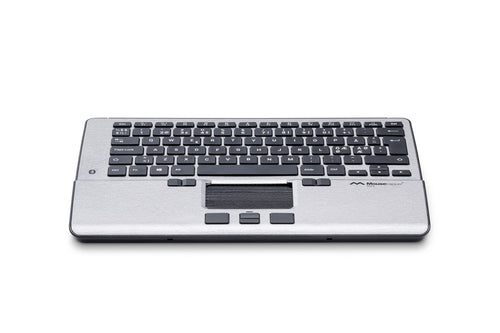 Clavier compact ergonomique avec pavé tactile Mousetrapper Alpha