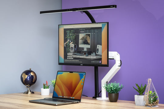 Lampe de bureau LED pour bureau à domicile - Lampe de bureau à double Lampe de bureau LED pour bureau à domicile - Lampe de bureau à double