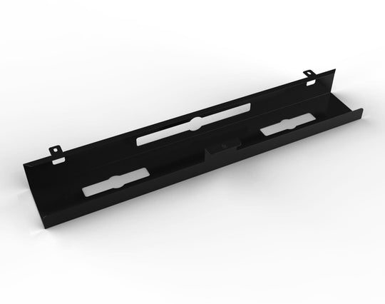 Plateau De Gestion Des Câbles Sous Bureau 40cm - Organisateur Passe-Câbles Sans Perçage - Support Multiprise Pour Bureau Et Maison