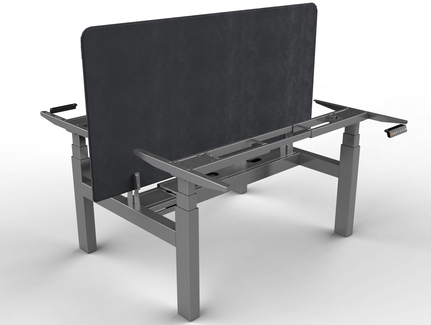 Piètement assis debout motorisé DuoDesk : un bureau collaboratif ergonomique -  - duodesk - UP & DESK
