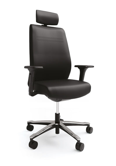 Chaise de direction ergonomique en cuir TheBoss - Harmony - chaise-direction-ergonomique-cuir-theboss - UP & DESK