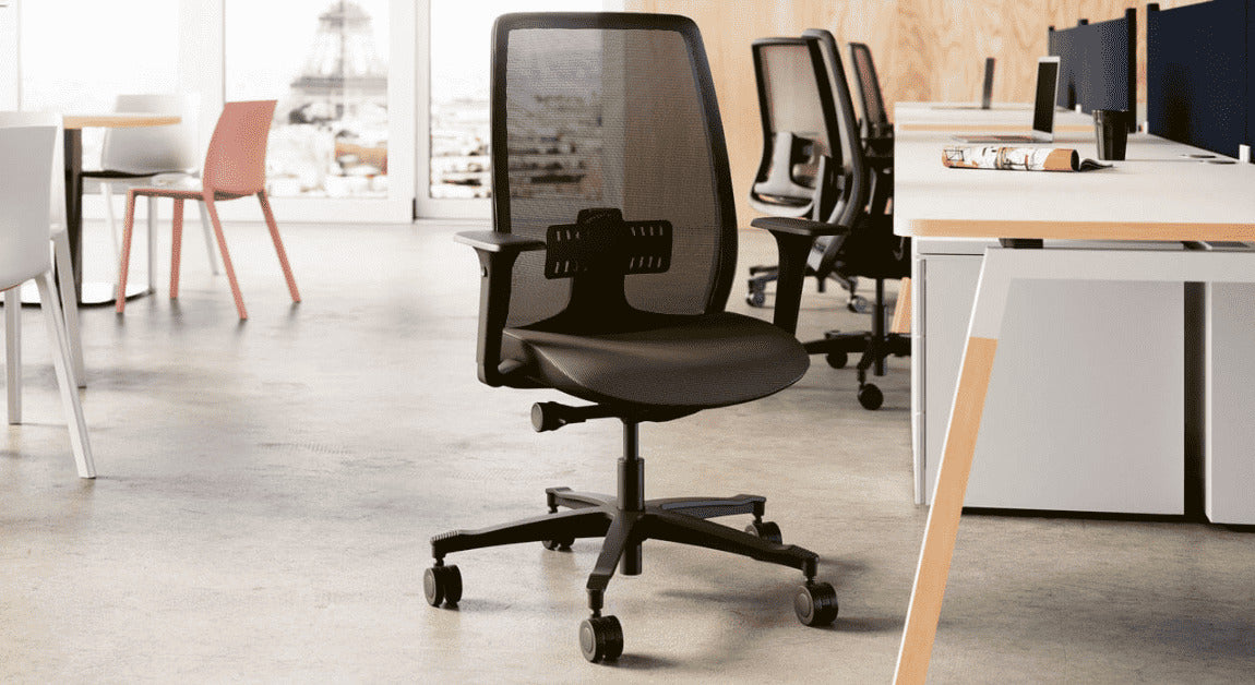 Chaise ergonomique résille TheNet - Harmony - chaise-ergonomique-resille-thenet - UP & DESK
