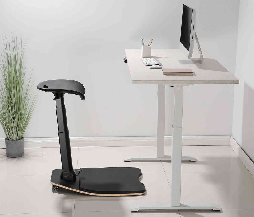 Tabouret Repose-pieds Sous Bureau Bois Antidérapant - 30x23.5x15 Cm Kaki